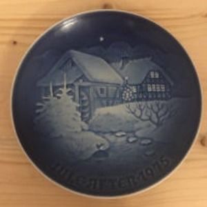 Bing & Grondahl Christmas plate.‎ 1975. EUC